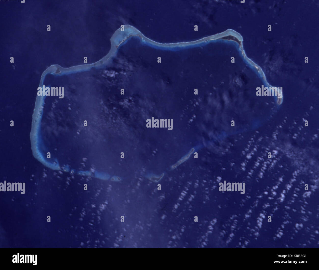 Bikini-Atoll Stockfoto