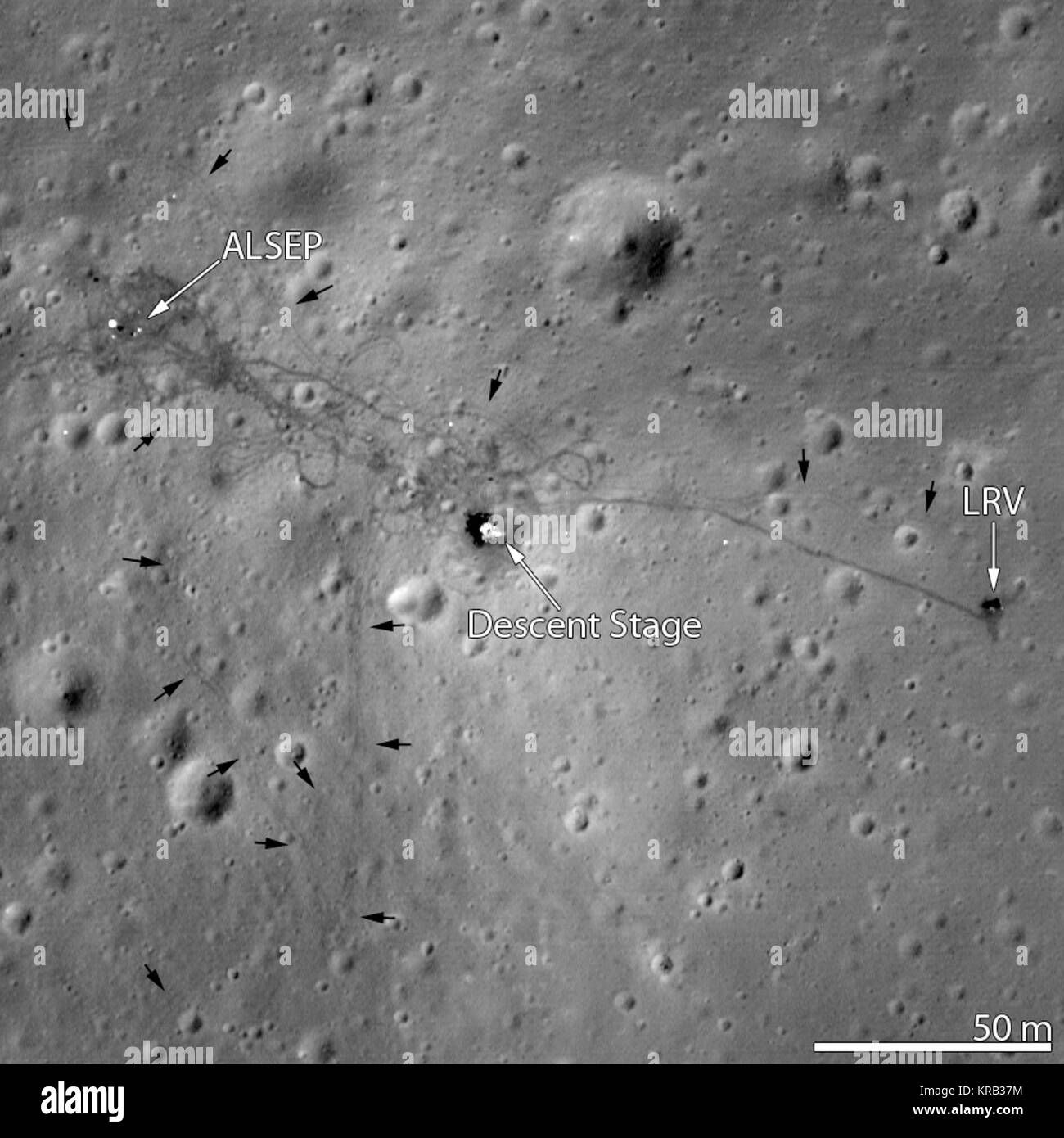 Apollo 15 - die Titel (6816337786) Stockfoto