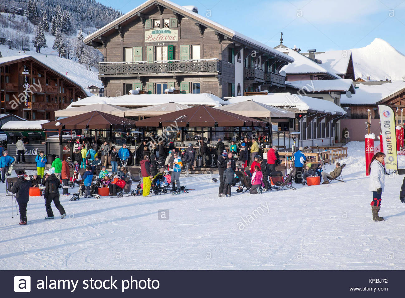 Station de Ski Les Gets, Haute-Savoie, Le Village *** Les Gets Ski ...