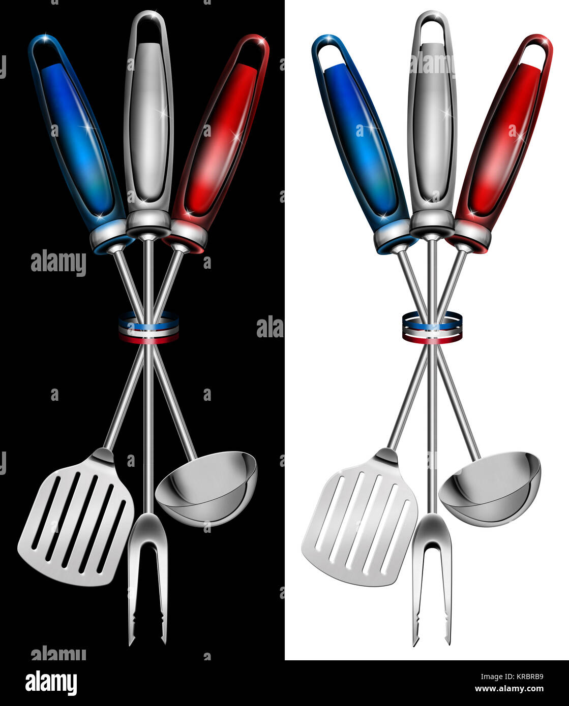 Französische Küche - Cuisine française Stockfoto