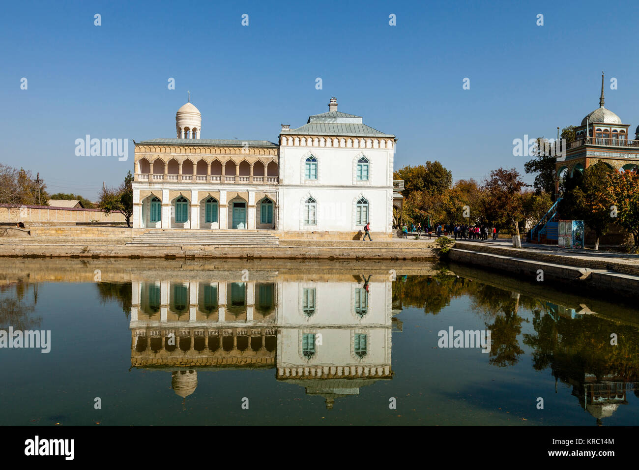 Der Emir Sommer Palast, Buchara, Usbekistan Stockfoto