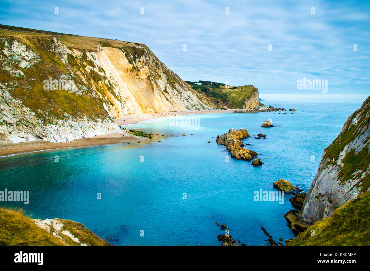 Küste des Vereinigten Königreichs Stockfoto
