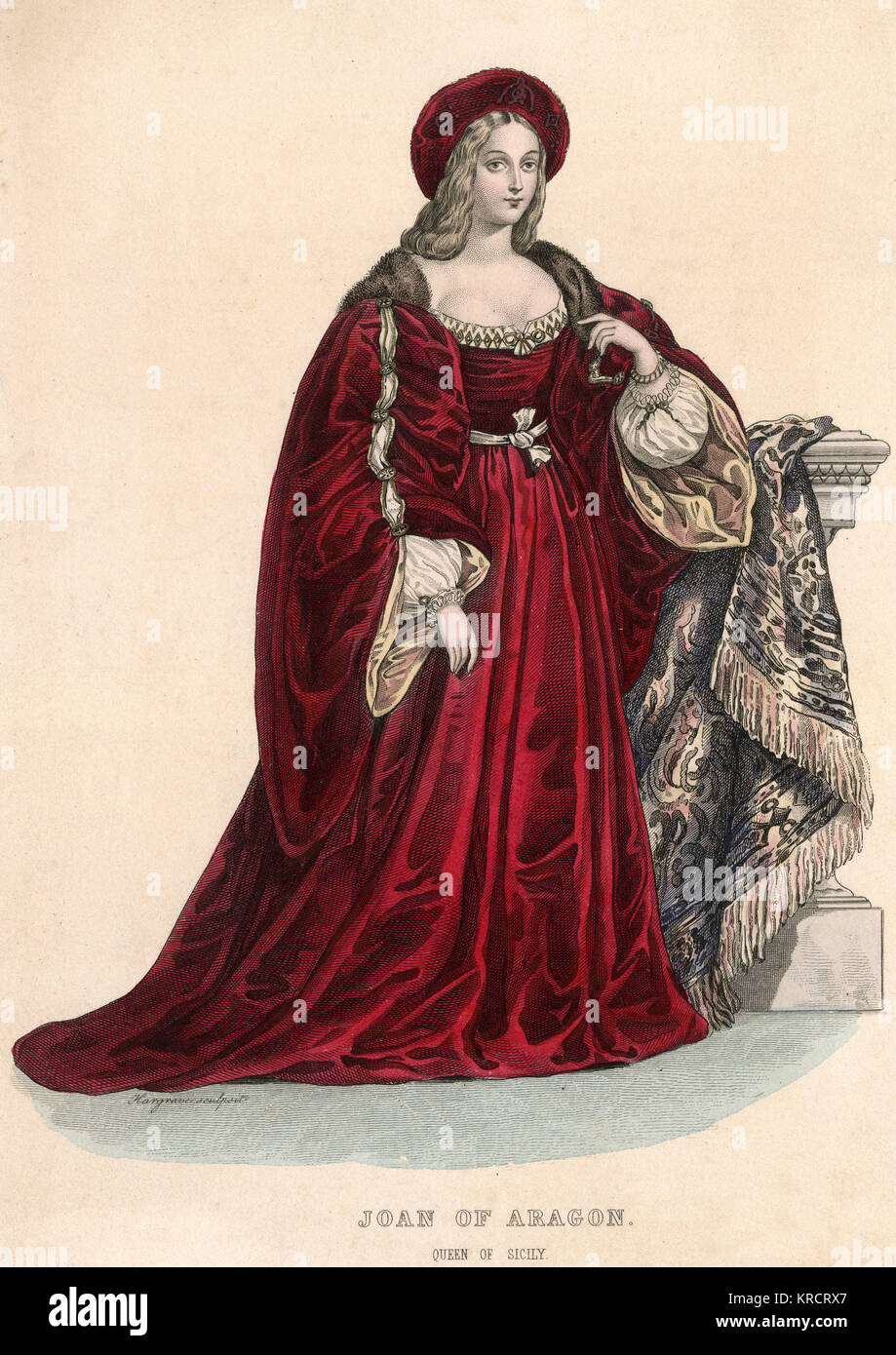 JOAN ICH KÖNIGIN VON NEAPEL Verheiratet viele Male, beteiligten sich in