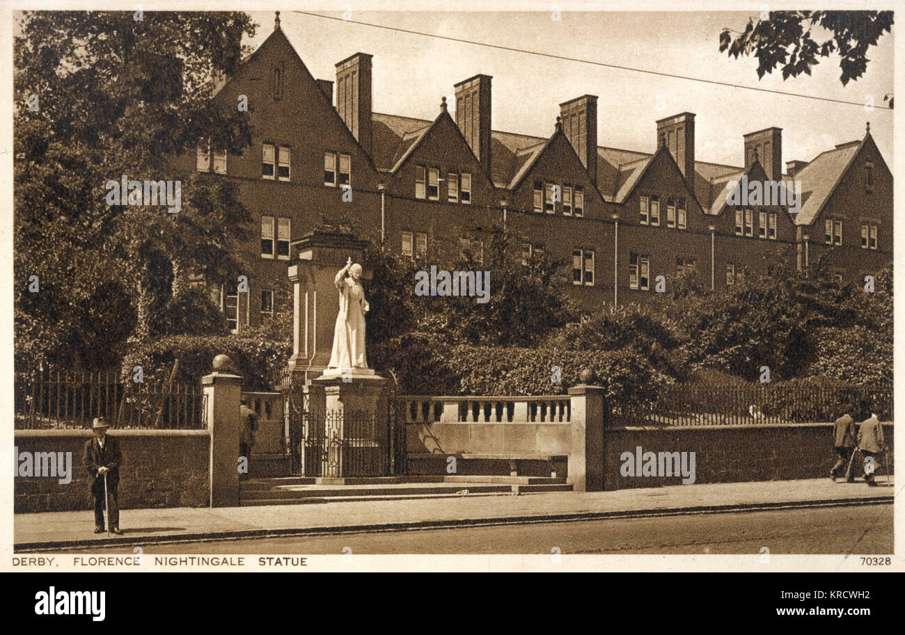 Derbyshire Royal Infirmary, London Road, Derby Stockfoto