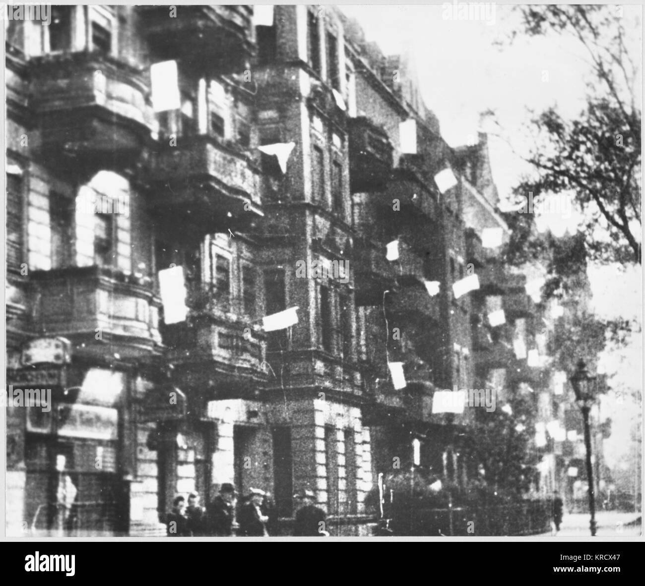 BERLIN KAPITULIERT/1945 Stockfoto