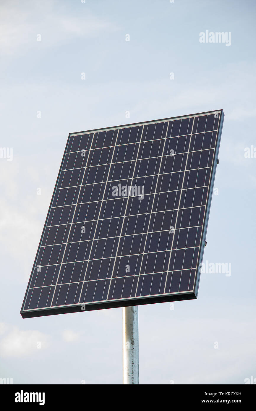 Photovoltaik-Anlage Stockfoto