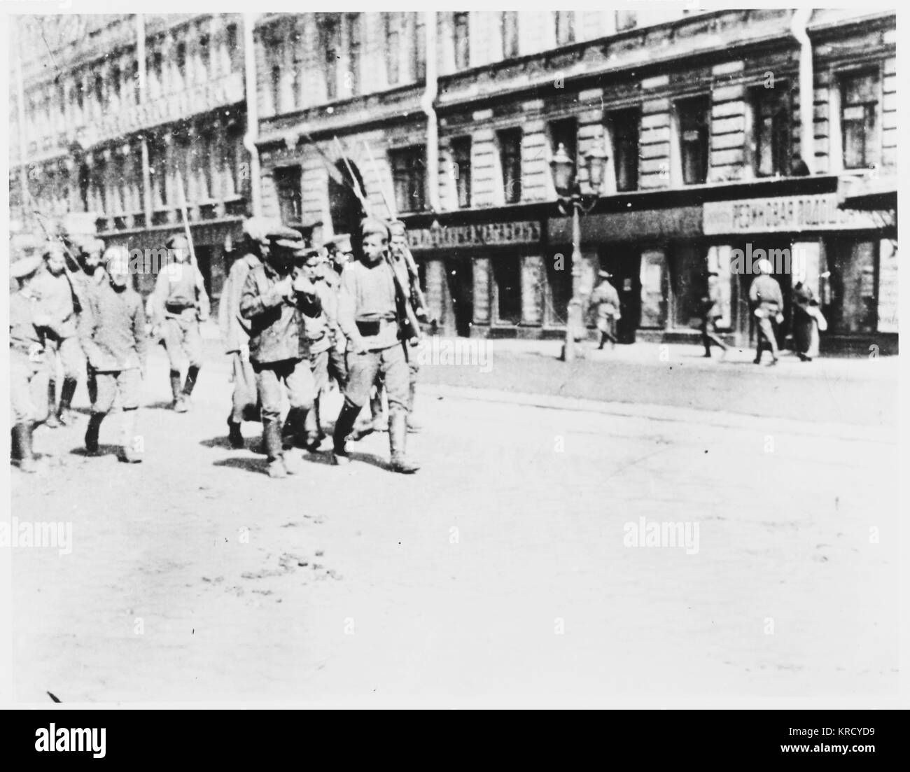 FOTOGRAF VERHAFTET Stockfoto
