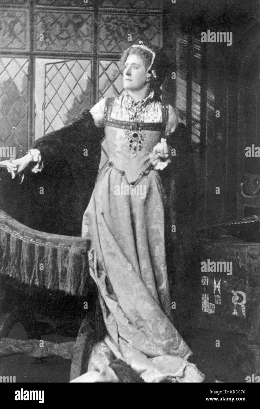 Kate Terry - Shakespeares König Heinrich VIII Stockfoto