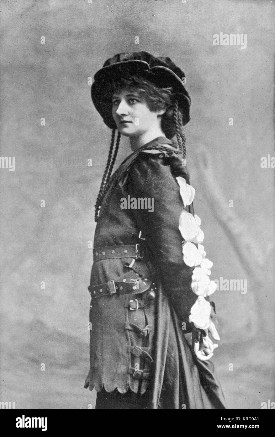 MARY Anderson, USamerikanische Schauspielerin in der Rolle der