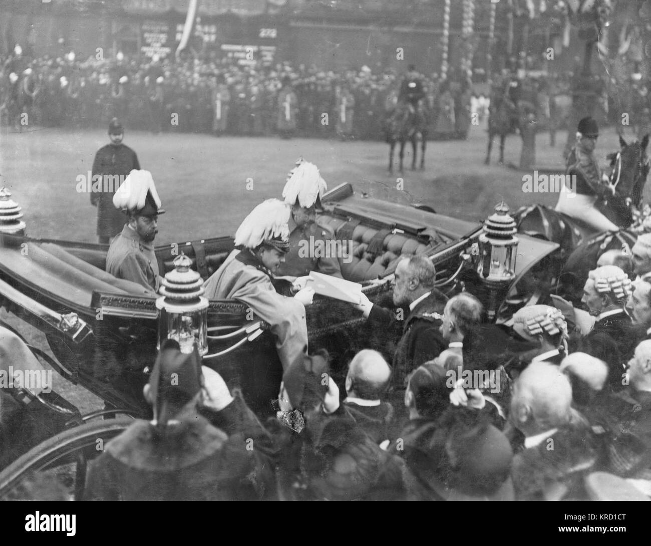 König Manuel II. Von Portugal in Marylebone, London Stockfoto