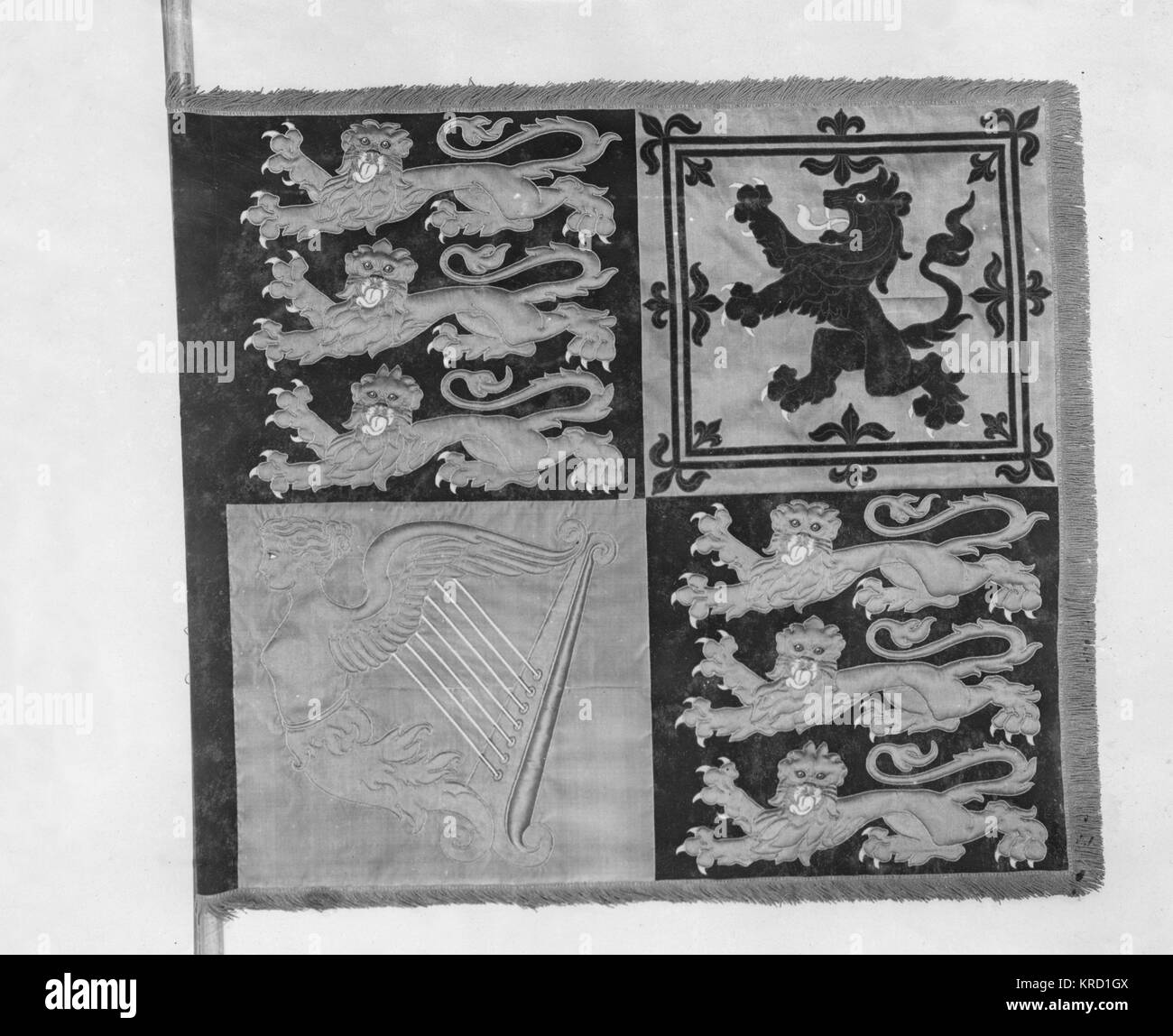 Strumpfband von König George V. Stockfoto