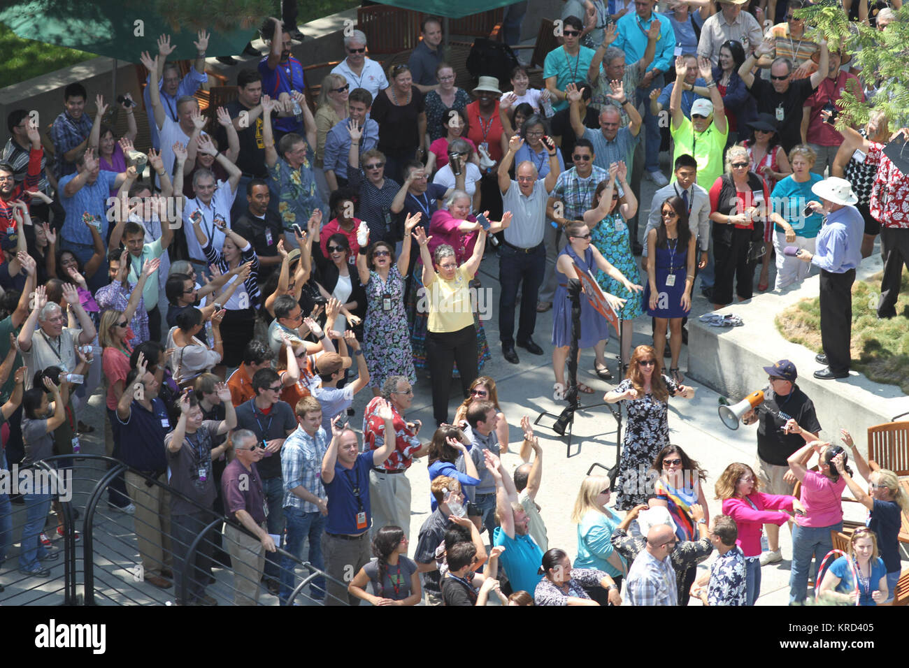 JPL die Welle (bei Saturn) Stockfoto