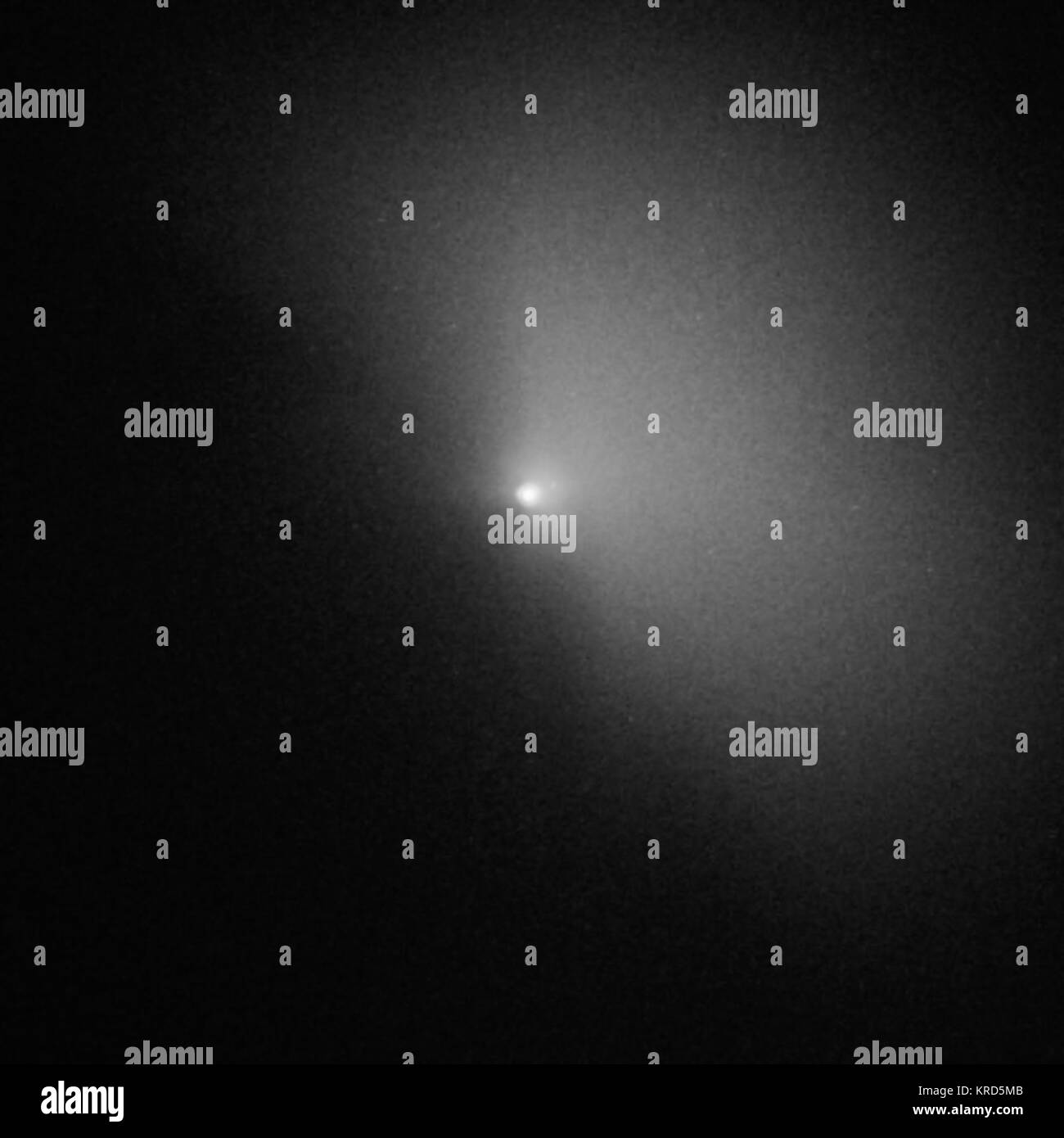 Komet Tempel 1 - 4 Stunden, 41 Minuten nach Deep Impact Kollision Stockfoto