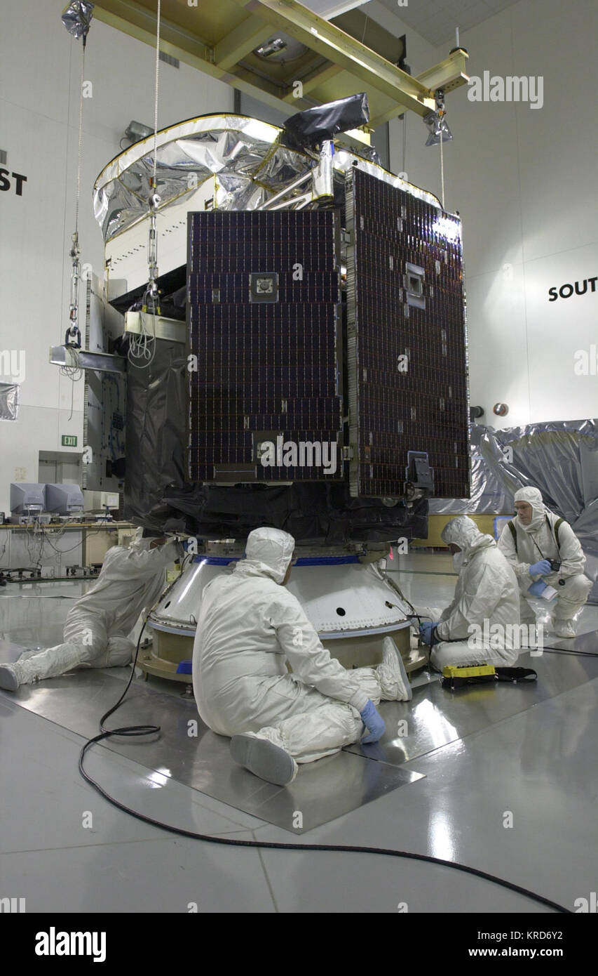 CloudSat am Vandenberg AFB Stockfoto