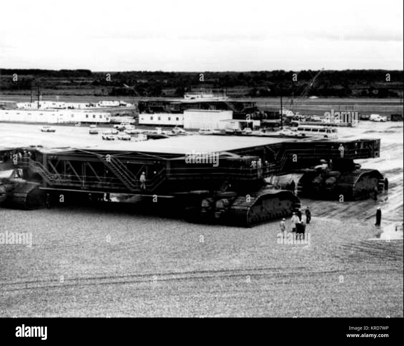Fertige Crawler-Transporter 1966 28M 276 B 29. Stockfoto