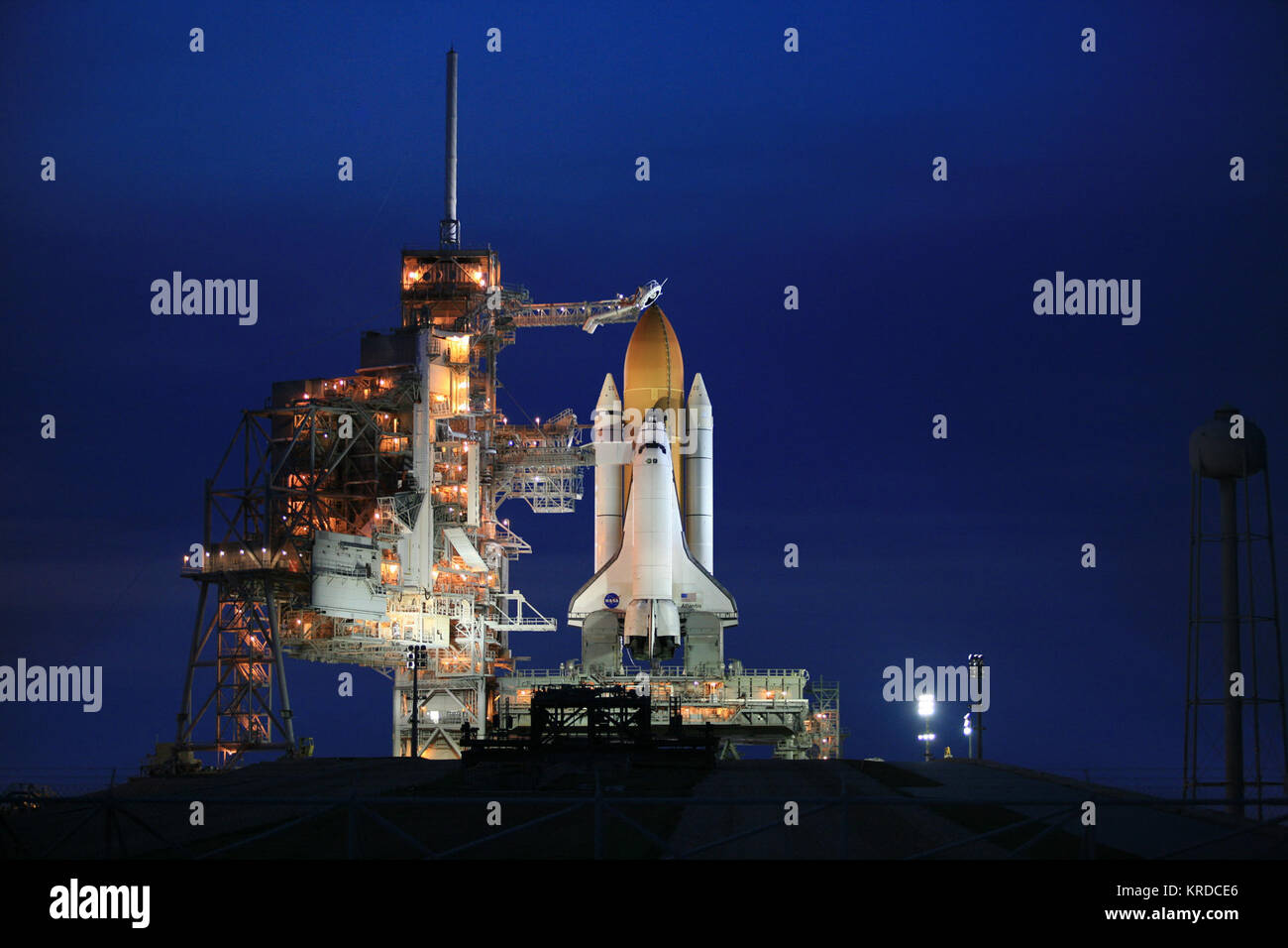 STS-125 RSS Einfahren LA1 Stockfoto