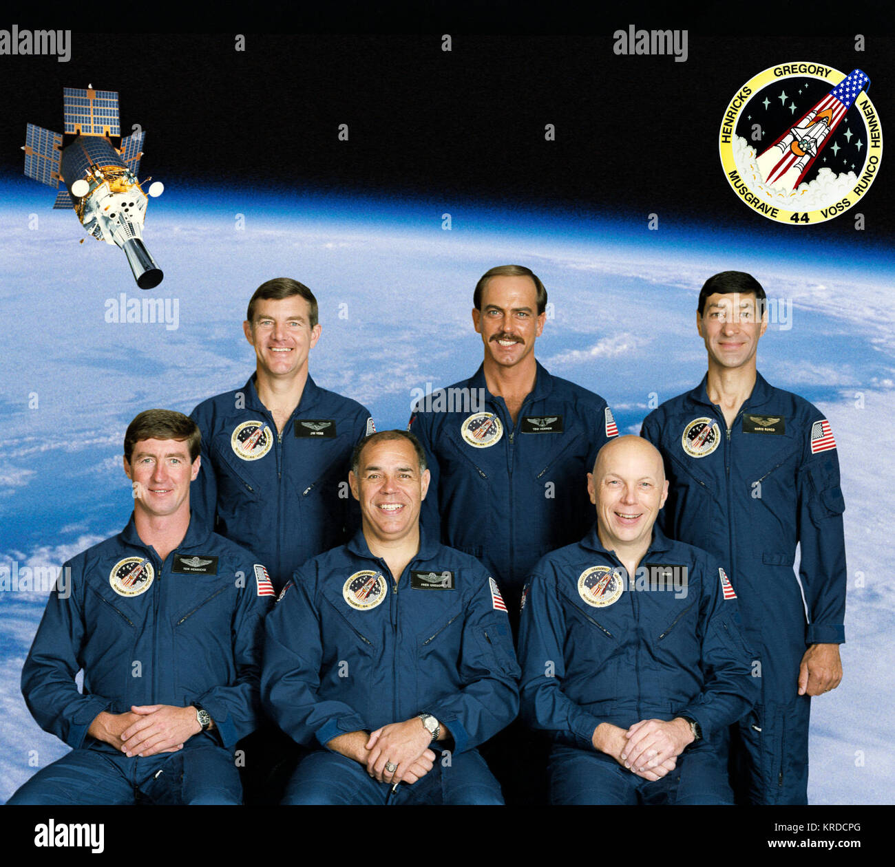 STS-44 Crew Stockfoto