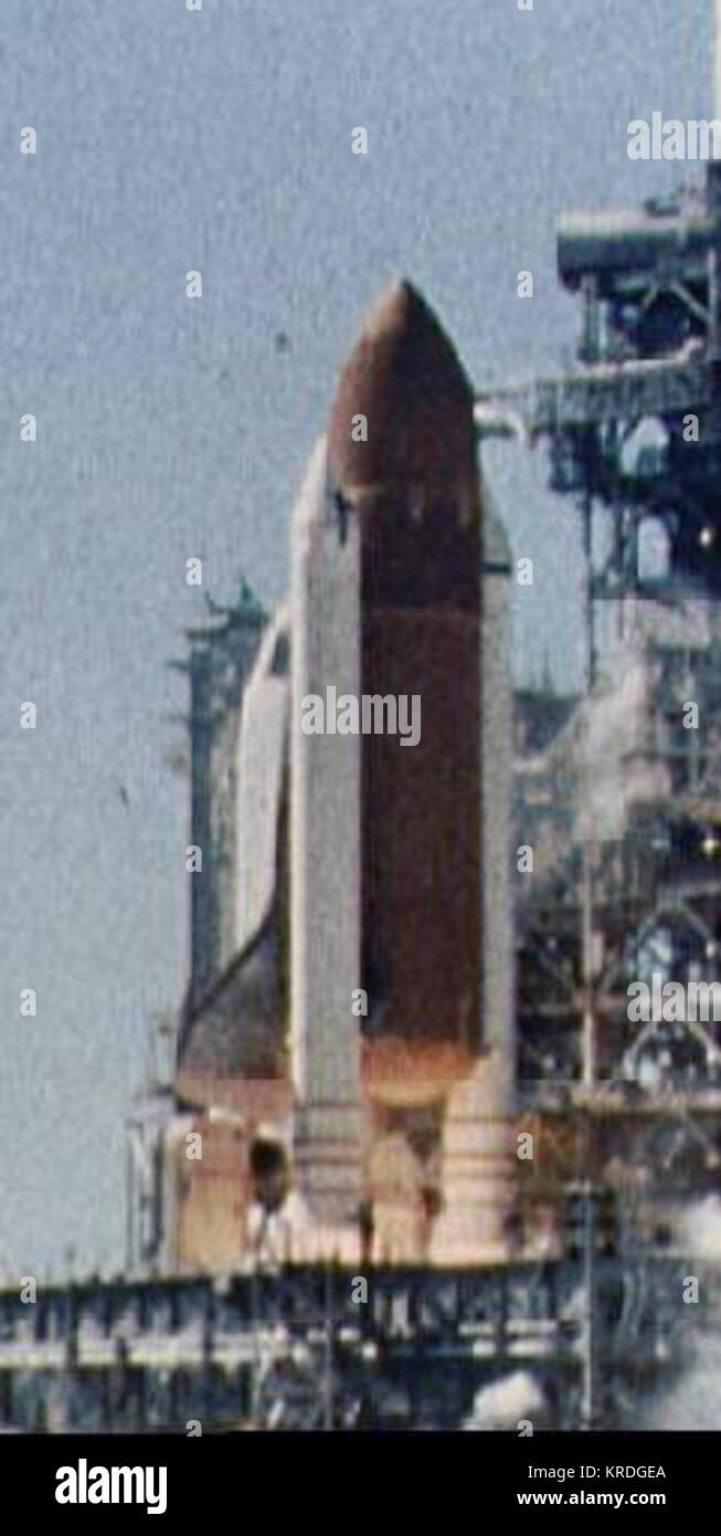 Challenger space shuttle Stockfoto