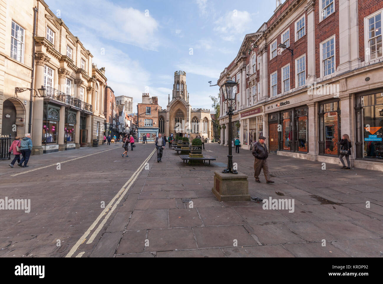 Saint Helens Square, York, England, Großbritannien Stockfoto