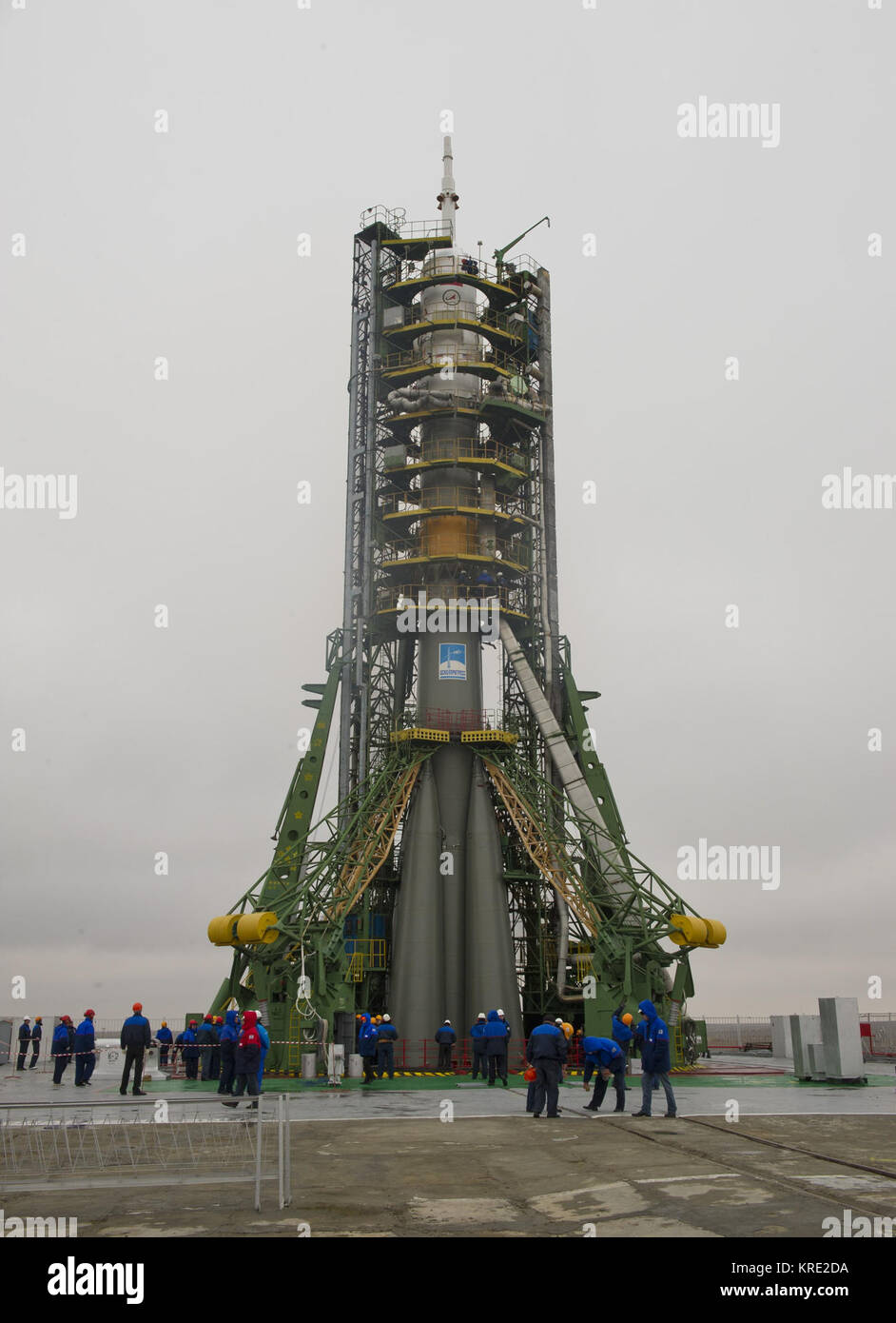 Expedition 27 Bereitet zu starten Stockfoto