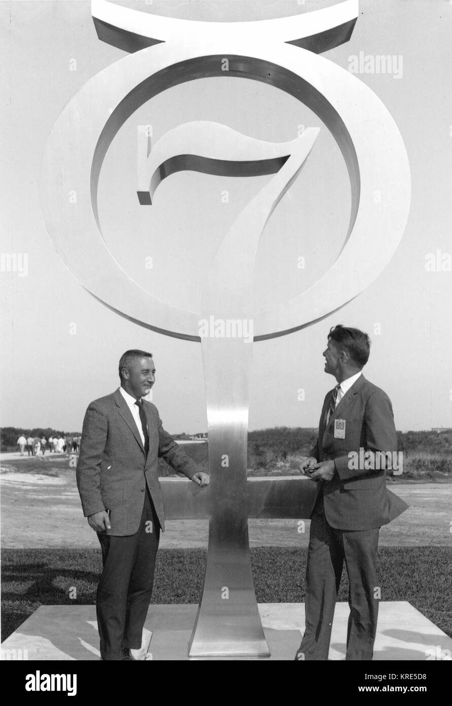 Quecksilber - Denkmal - Astronauten-756 Stockfoto