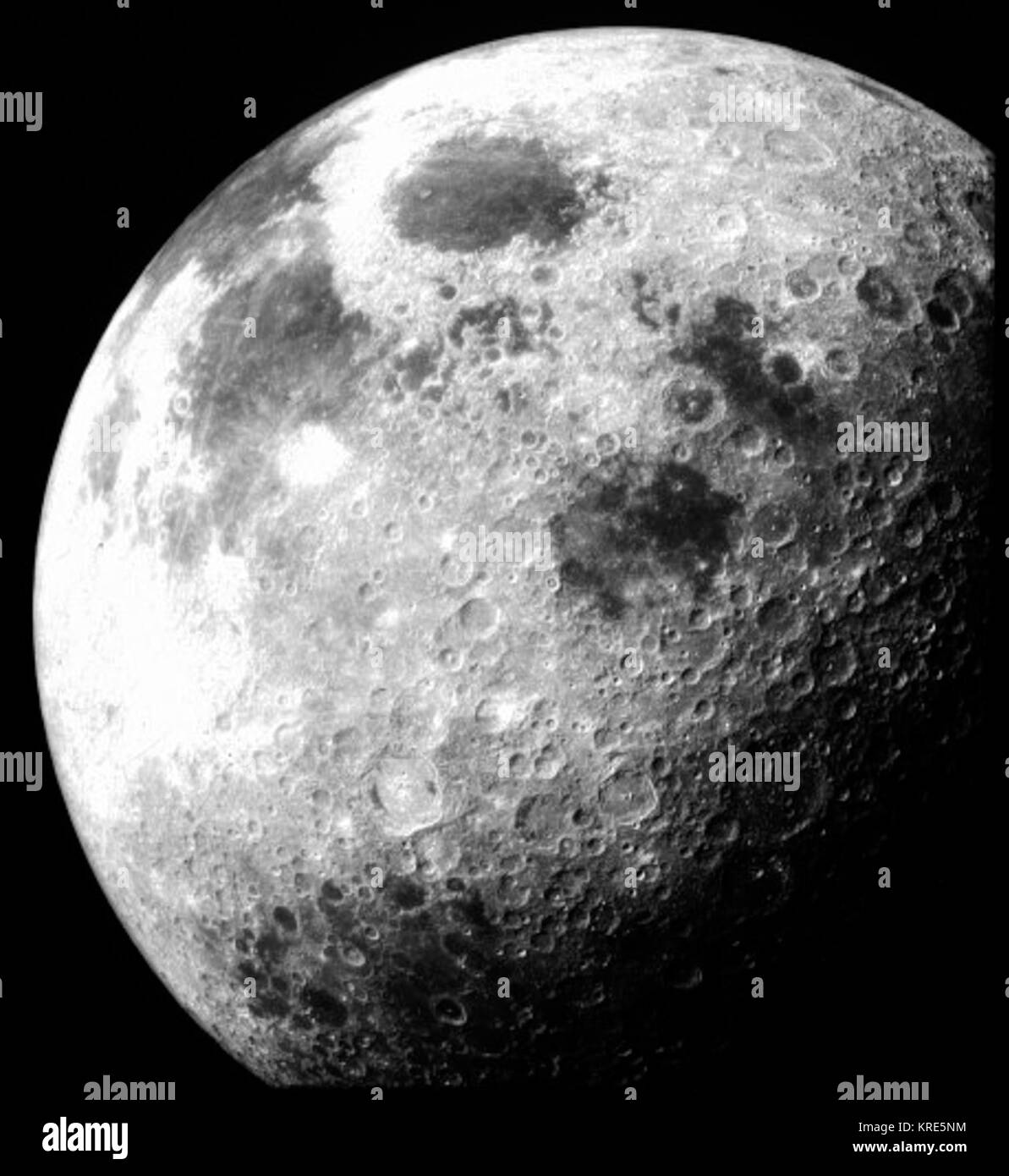 Mond Apollo 12. Stockfoto