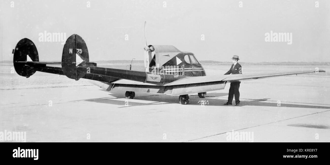 Stearman Hammond Y-1 in Langley November 1938 Stockfoto