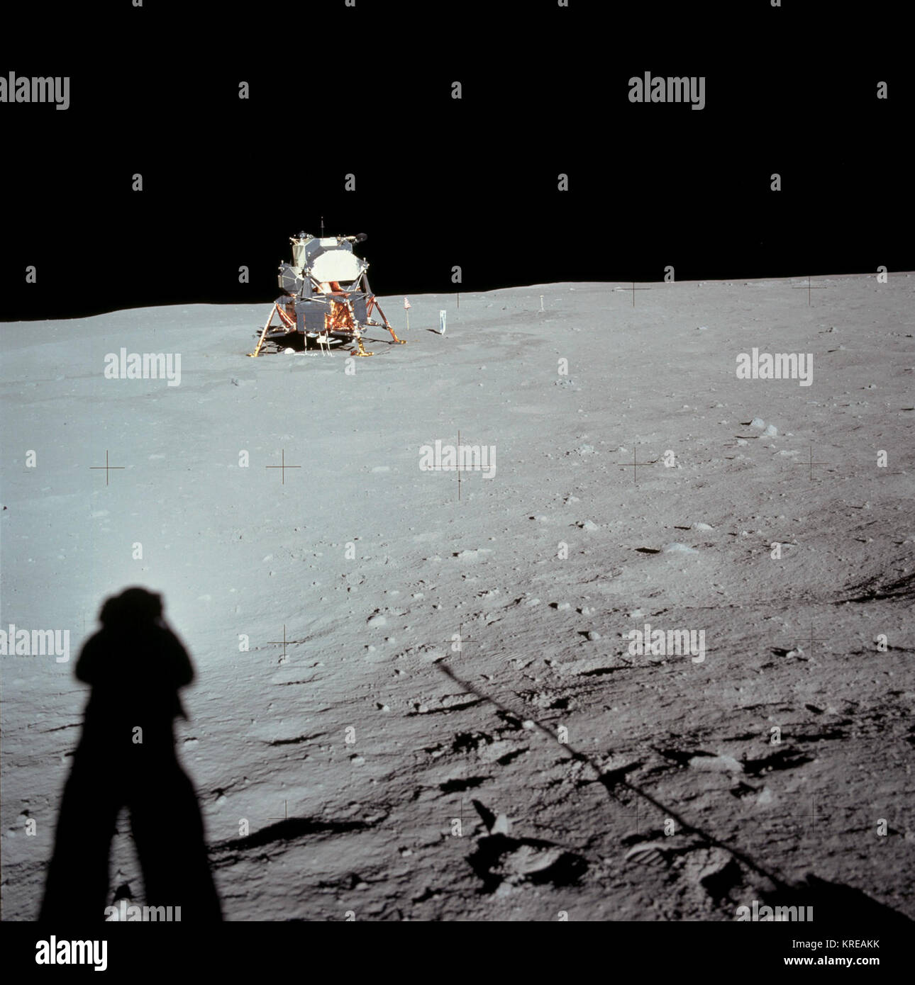 Apollo 11 ALS 11-40-5961 HR Stockfoto