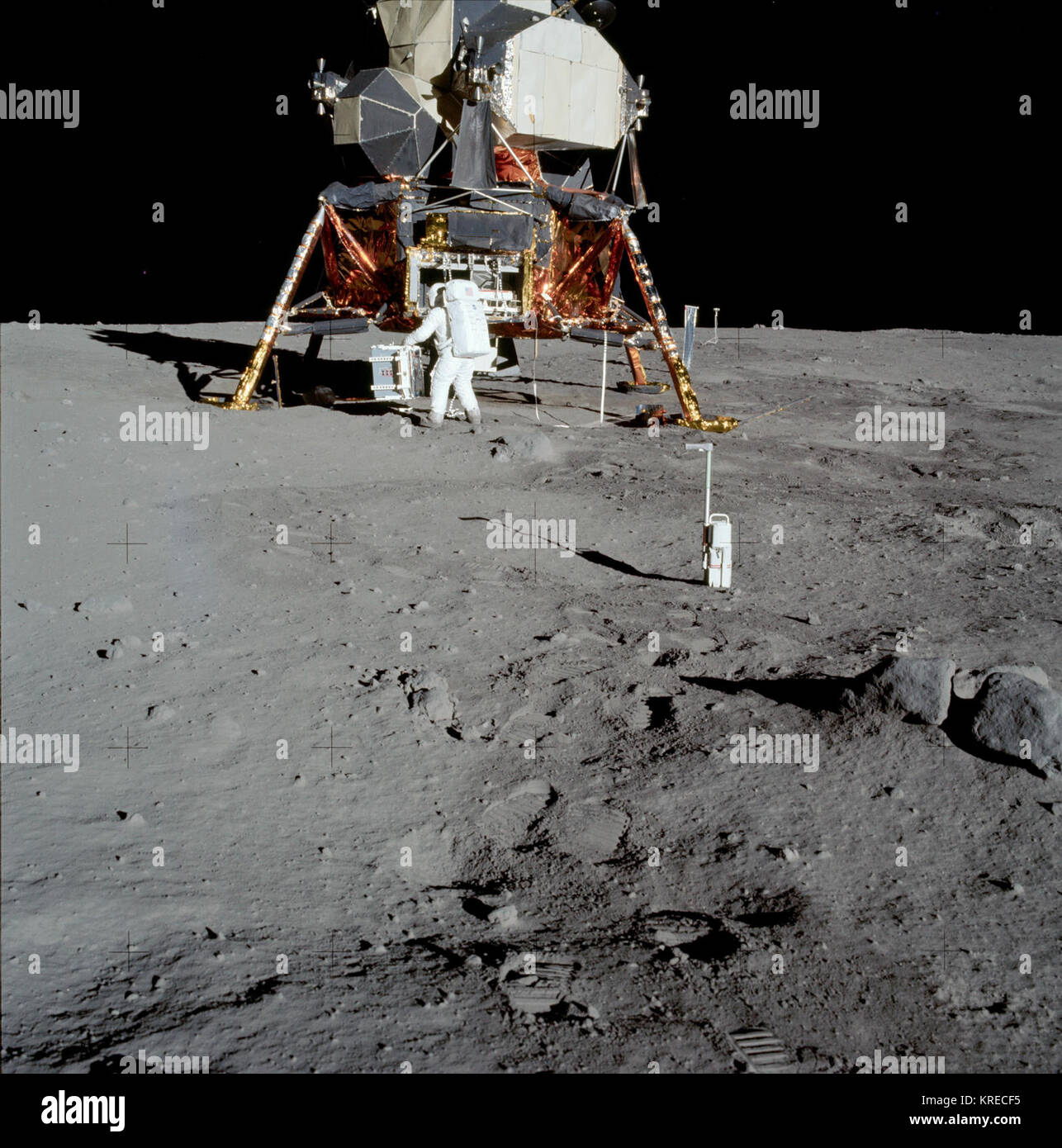 Apollo 11 2004 Scan Stockfoto