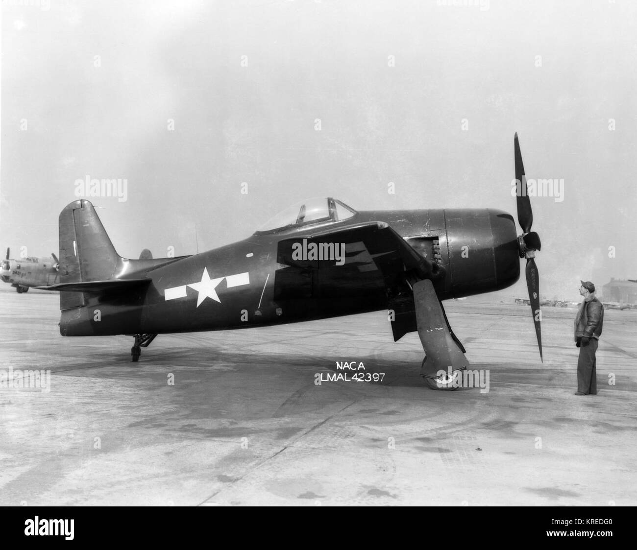 Grumman XF8F-1 Bearcat 1945 Stockfoto