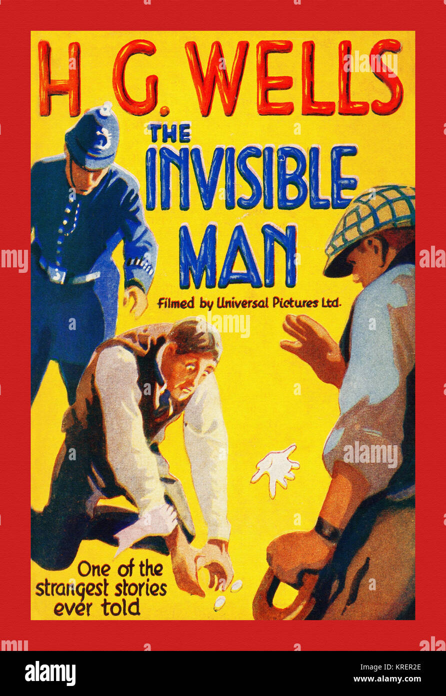 Der unsichtbare Mann Stockfoto