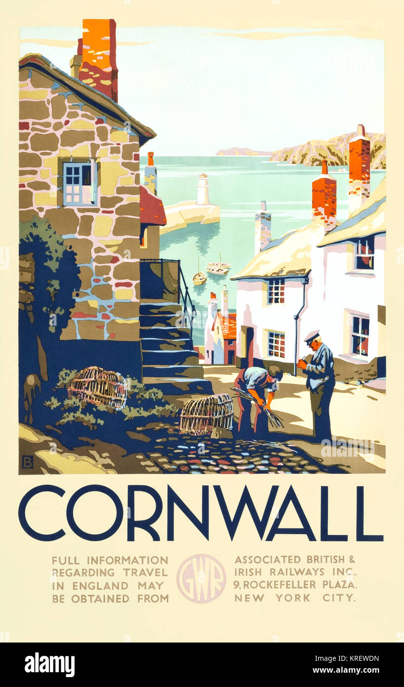 Cornwall Stockfoto