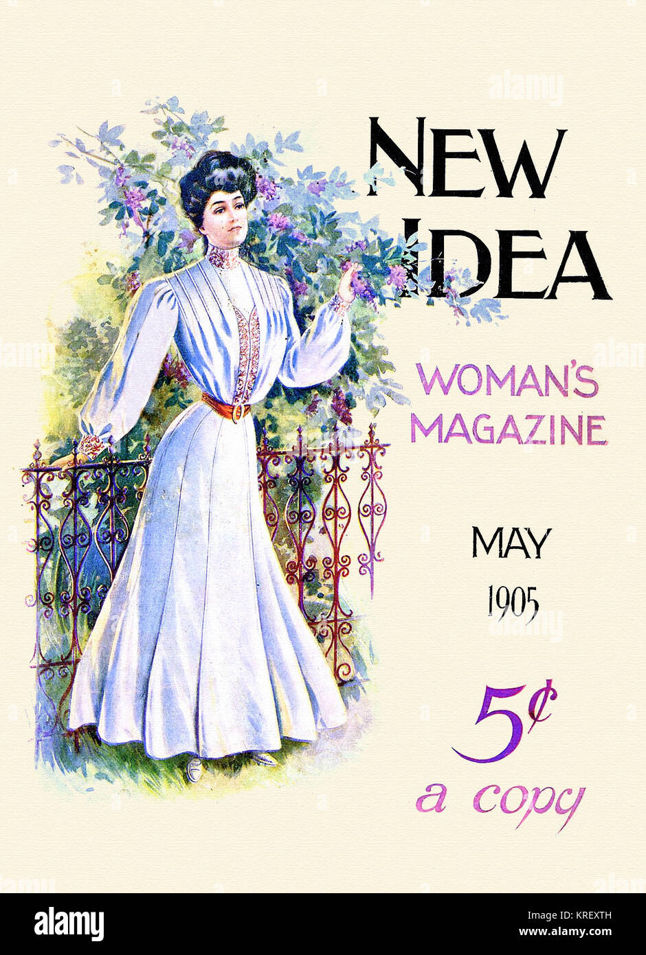 Mai 1905 Neue Idee Frau Magazin Stockfoto