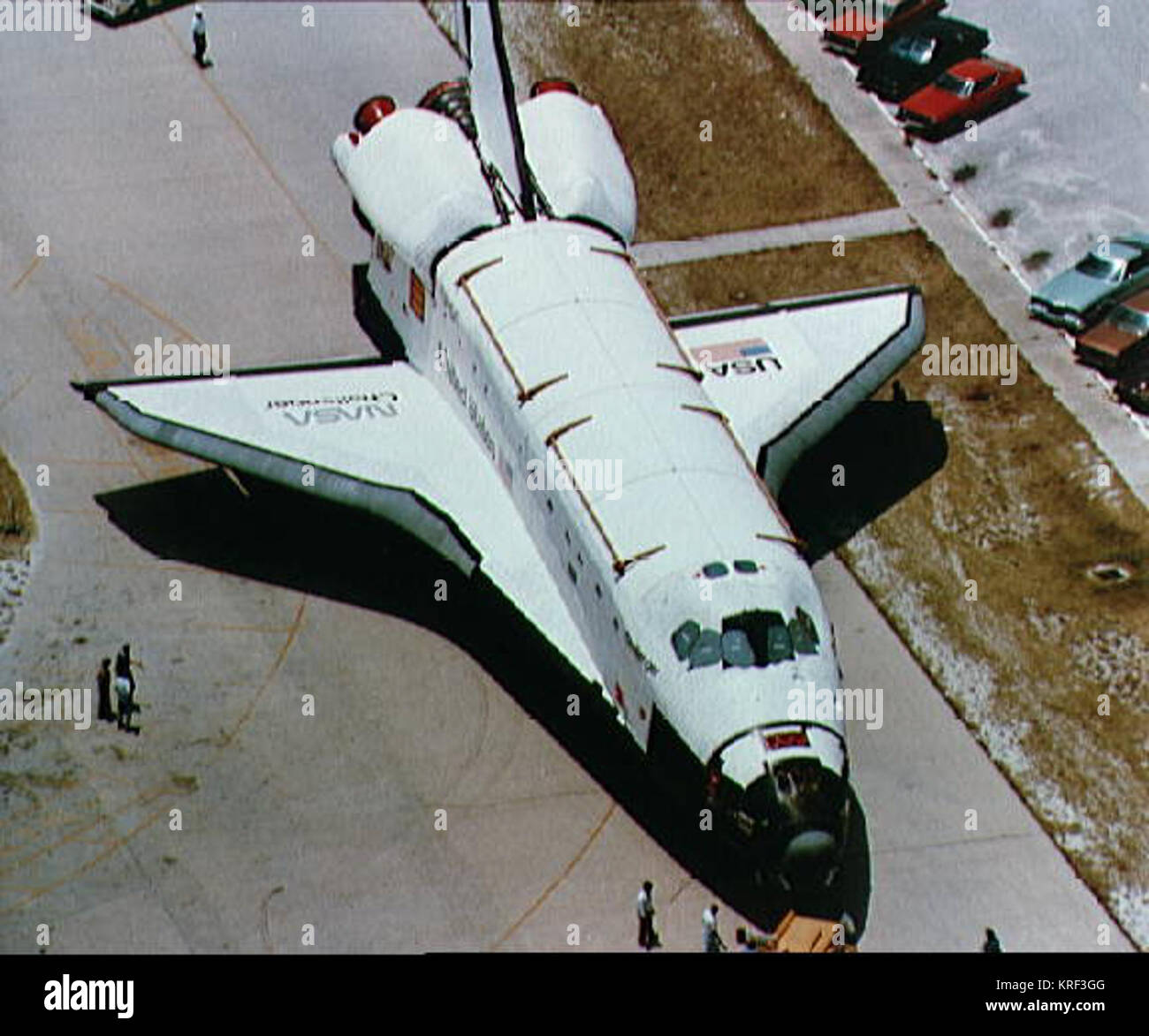 Shuttle - Challenger Stockfoto