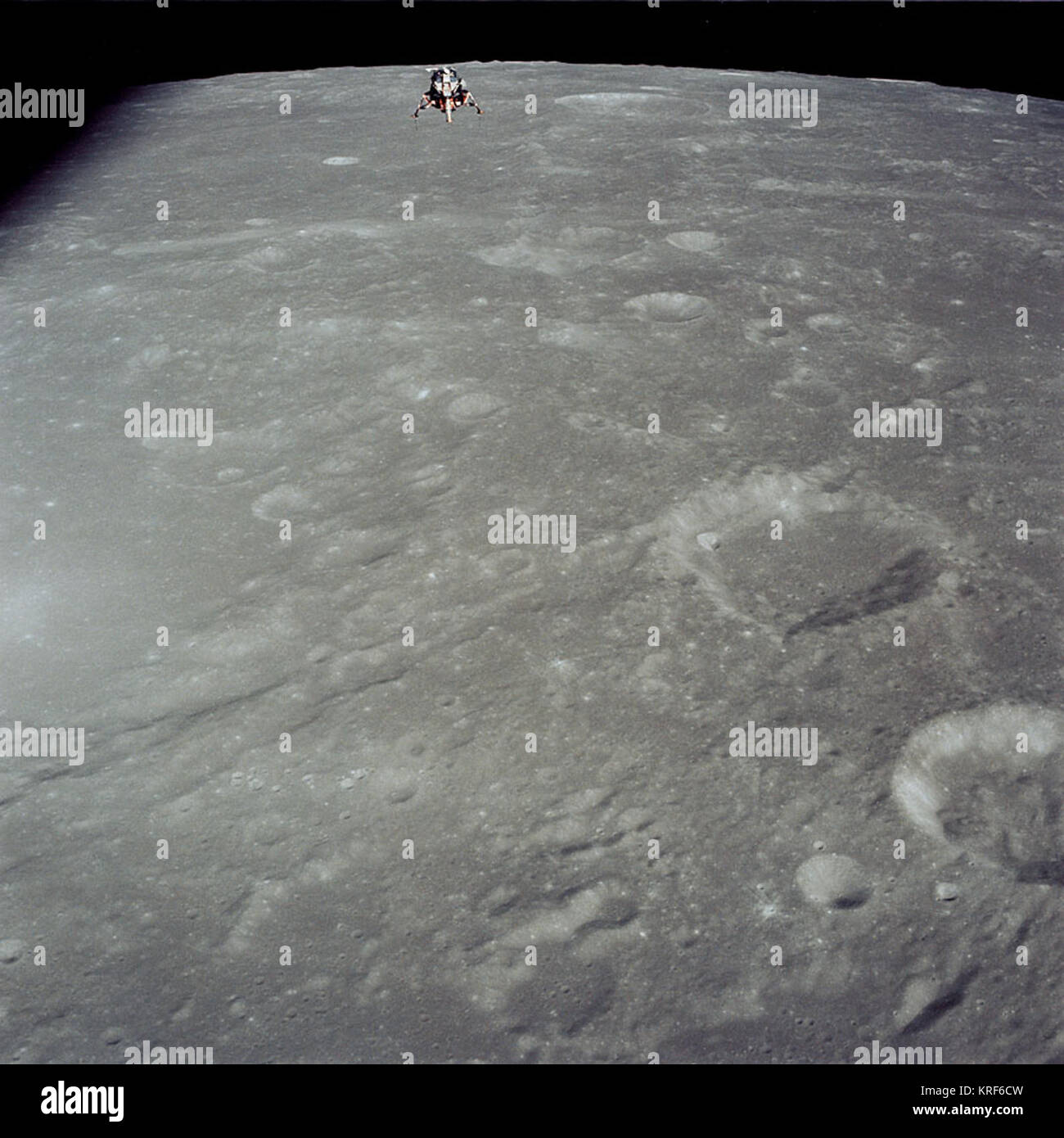 Apollo-12-LM 2 Stockfoto