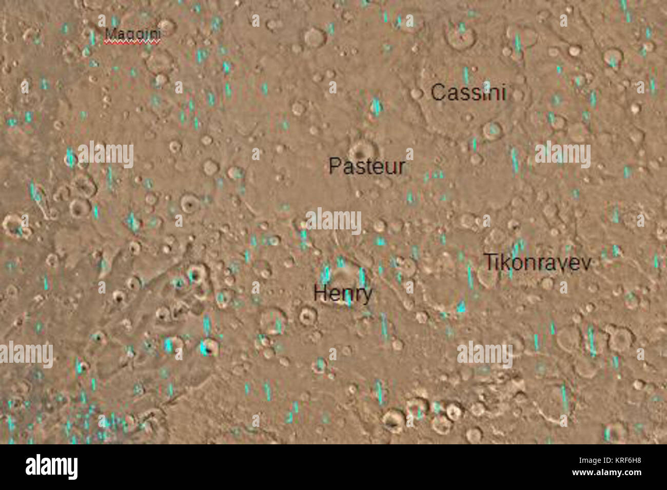 Arabien Karte Stockfoto