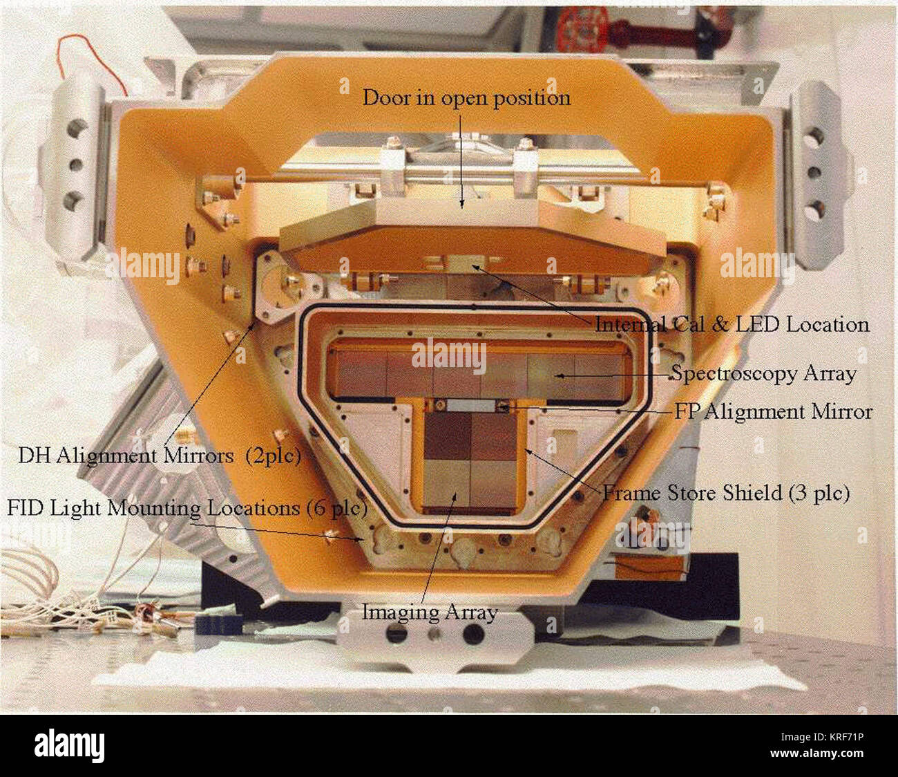 Chandra X-ray Space Observatory - ACISlabel-150 Stockfoto