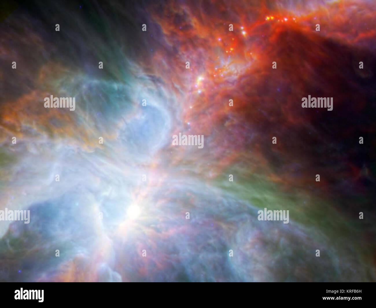 Orion Rainbow Stockfoto