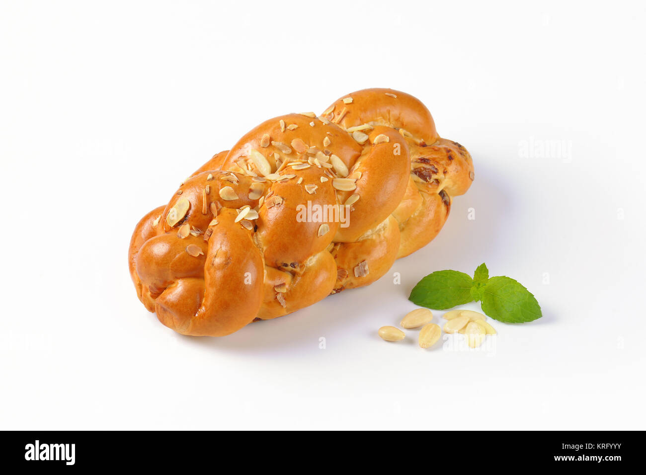 Süße Zopfbrot Stockfoto