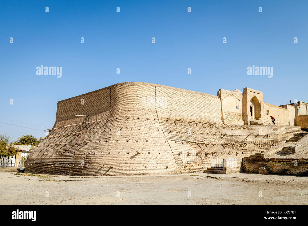 Die Zindan (Emir das Gefängnis) Buchara, Usbekistan Stockfoto