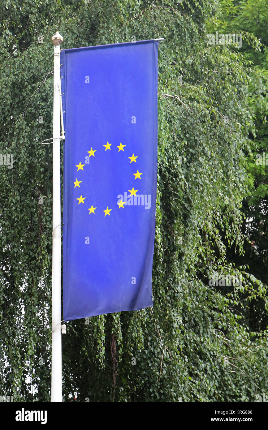 Europian Union Flag Stockfoto
