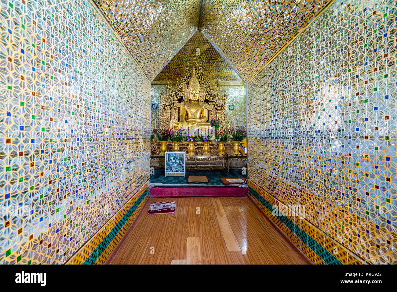 Mandalay, Myanmar - Sandamuni Pagode in Mandalay, Myanmar Stockfoto