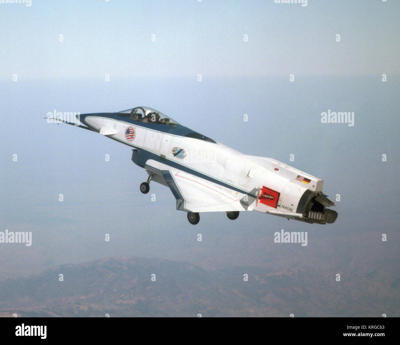 X-31 Quasi-Tailless Stockfoto