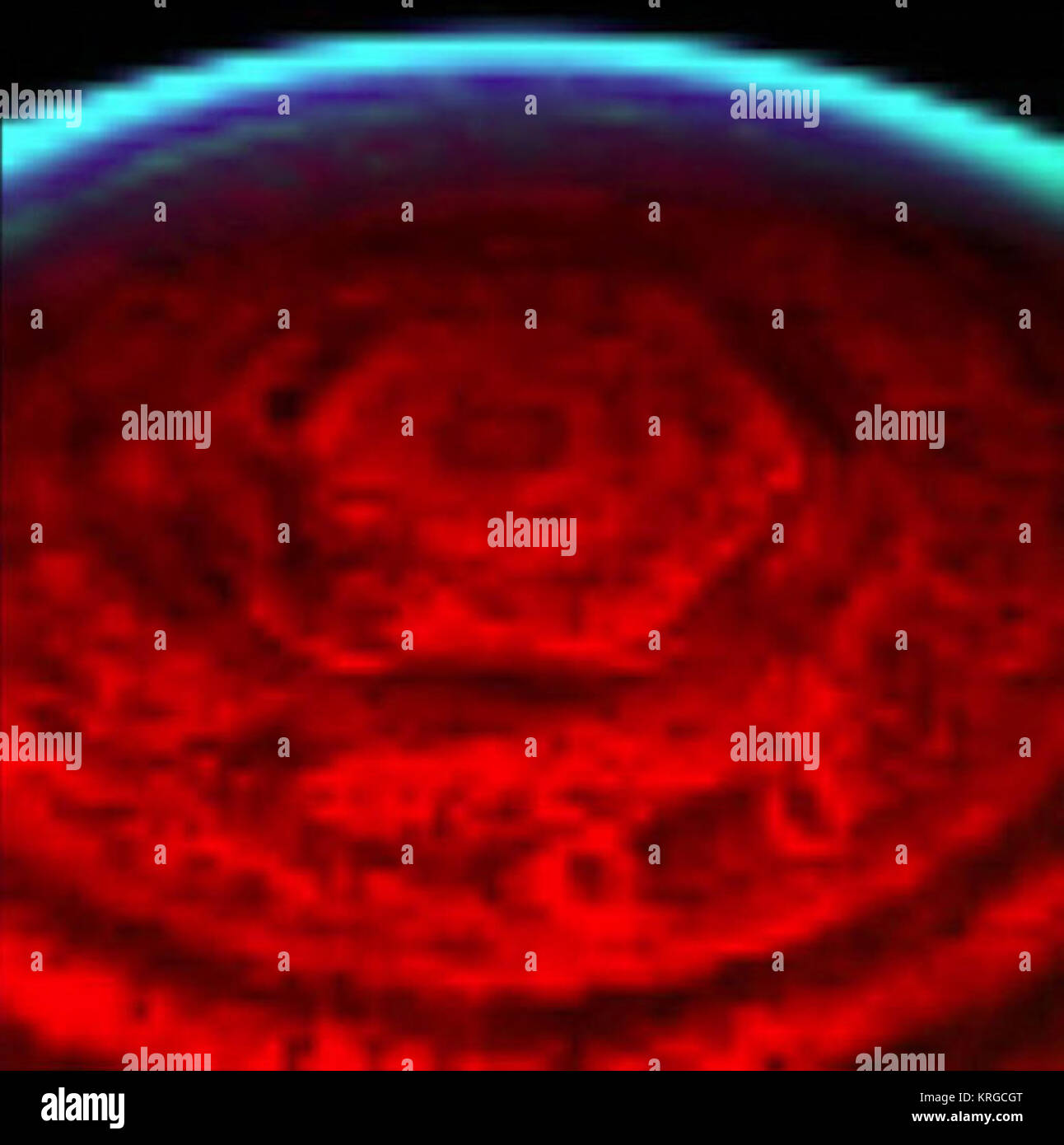 Saturnhexagon Stockfoto