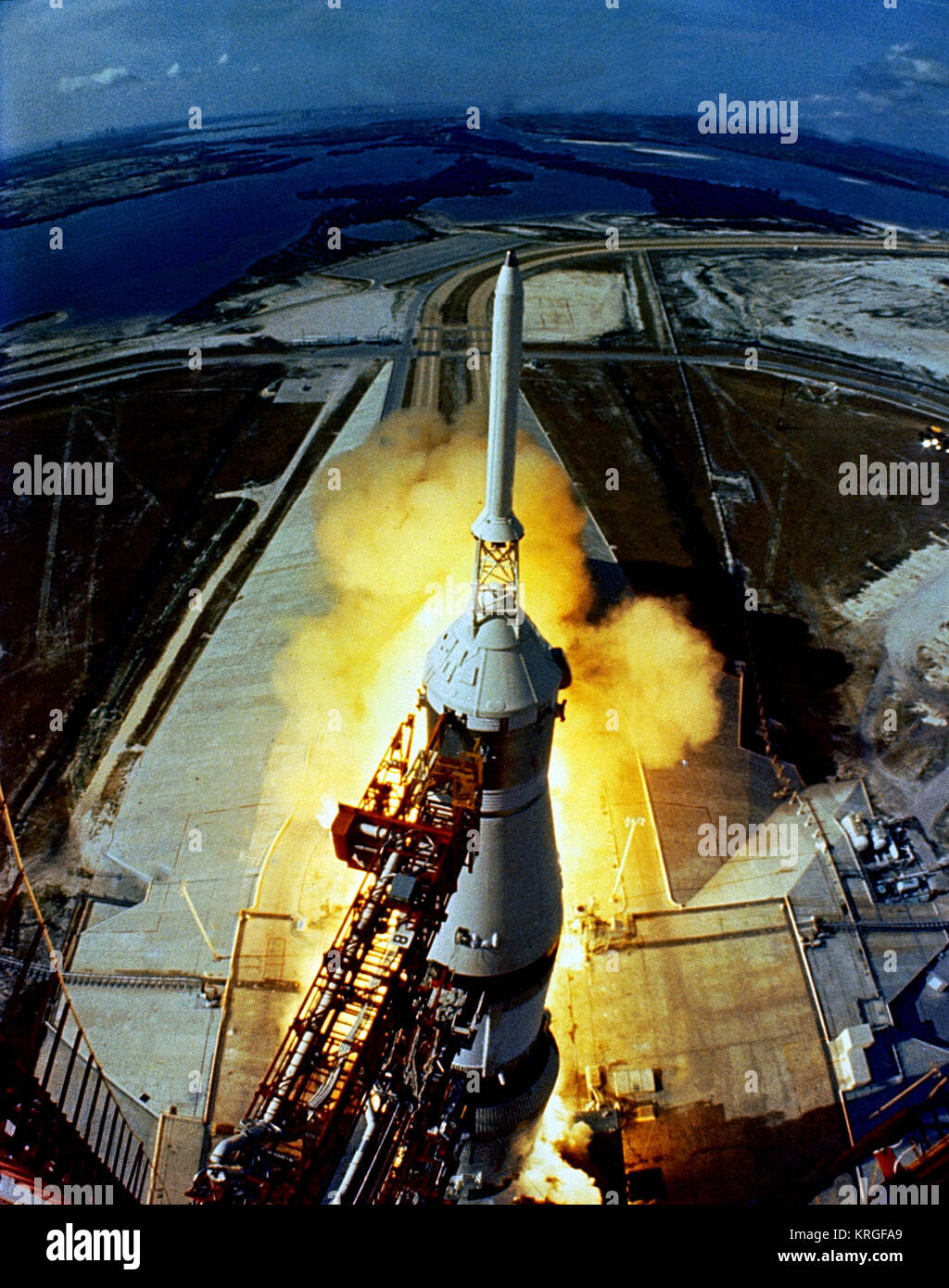 Apollo 11 Start (S 69-39962) Stockfoto