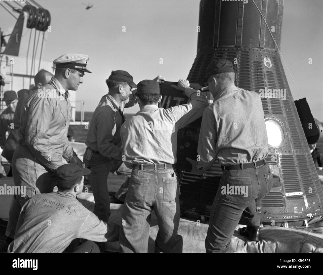 Mercury-redstone 2 Recovery Stockfoto