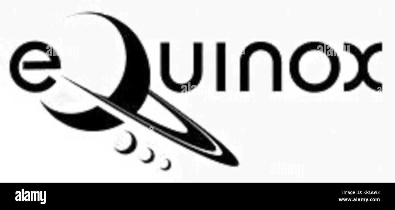 Cassini Mission Equniox Insignia Stockfoto