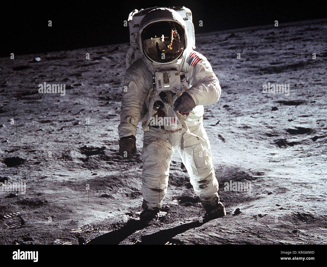 Aldrin Apollo 11 Kapiteln Dialog Stockfoto