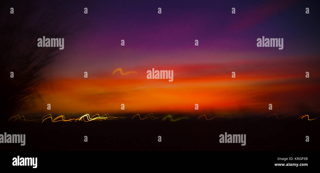 Val Trebbia, Italia Stockfoto