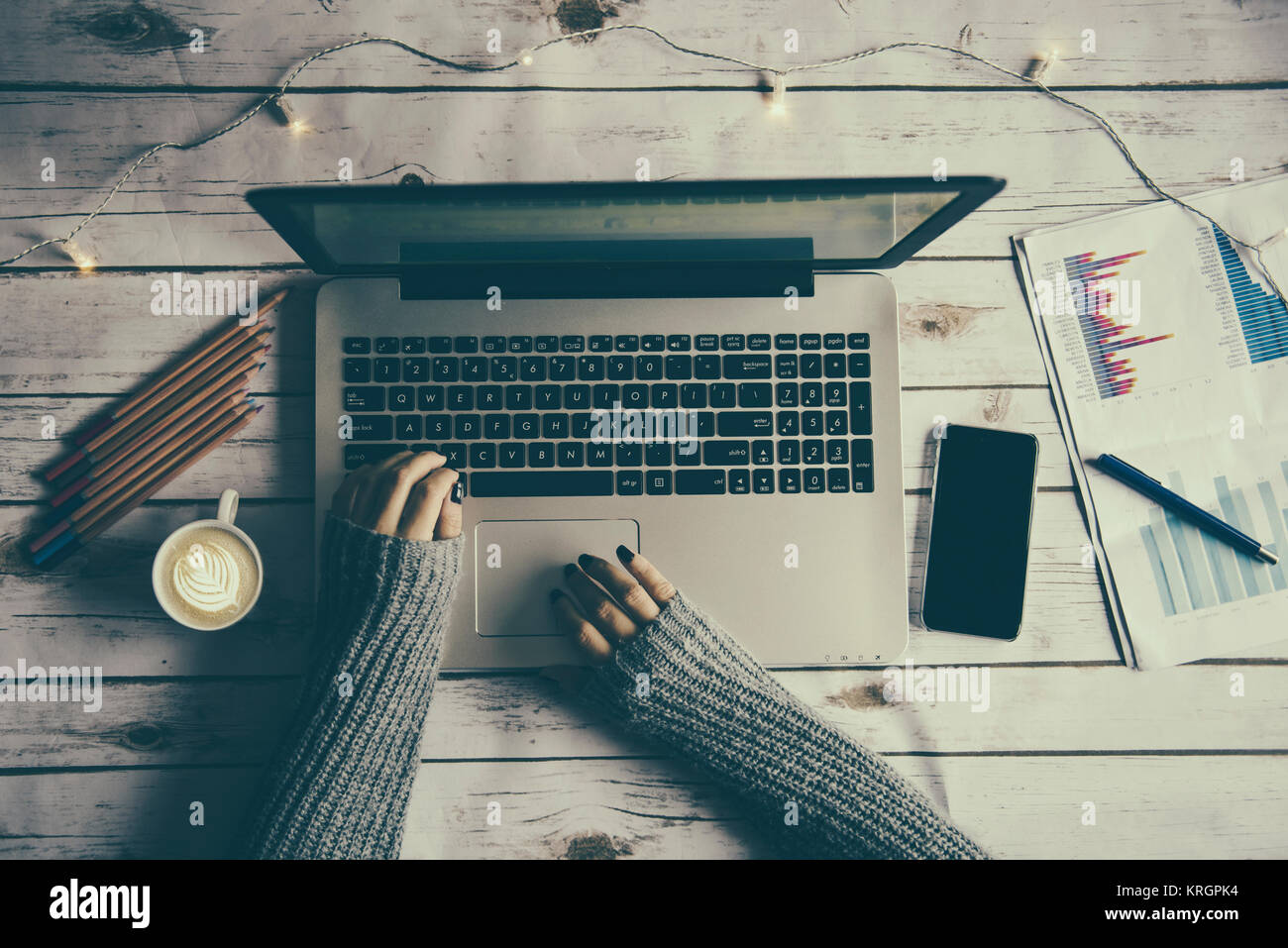 Home-office Stockfoto